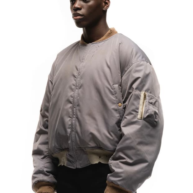 No/faith 리버시블 다이빙 봄버 자켓 스몰