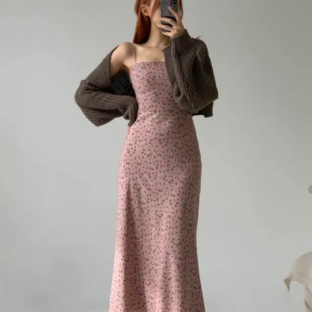 (S사이즈) 루루서울 Feel Pretty Flower Dress