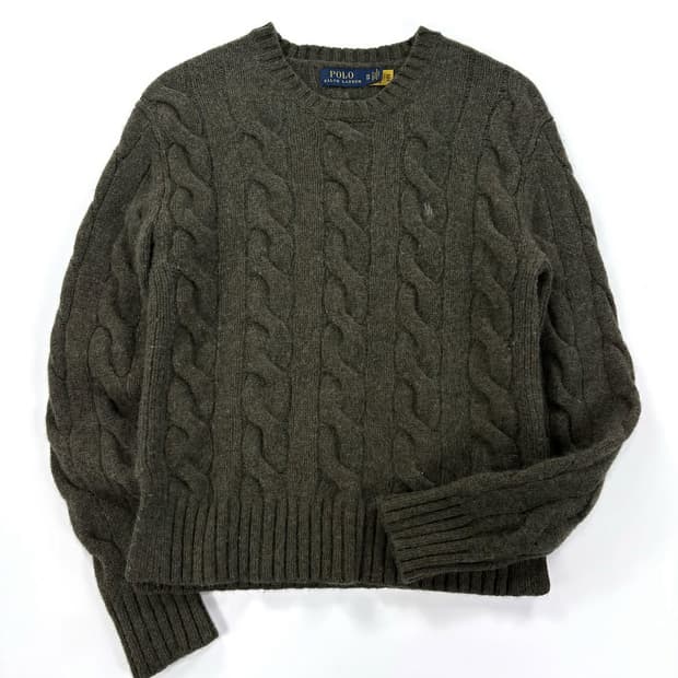 폴로 랄프로렌 울 캐시미어 여성 니트