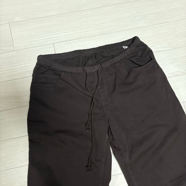 브랜디 멜빌 갈색 와이드 팬츠