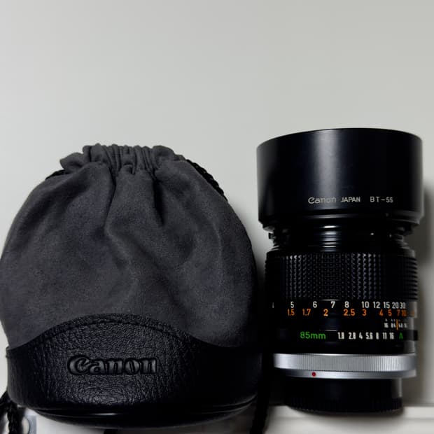 캐논 FD 85mm f1.8 s.s.c.