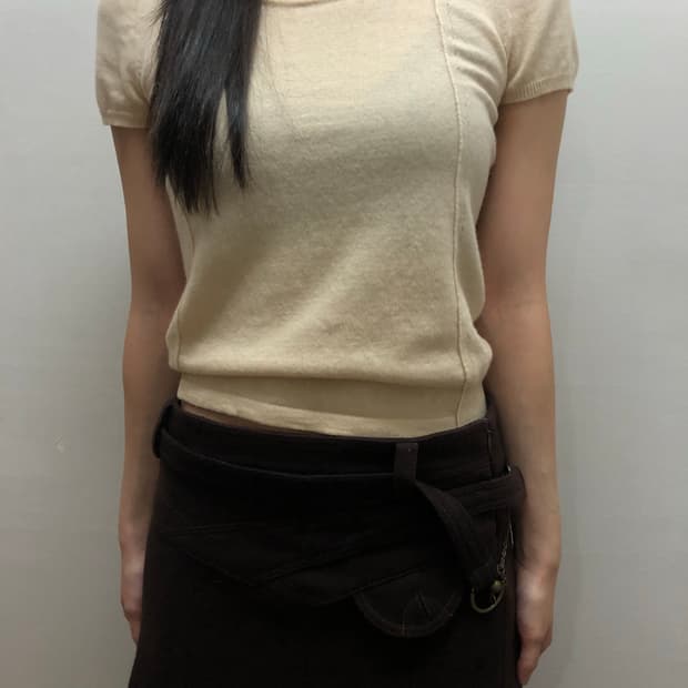 빈티지 베이지 니트