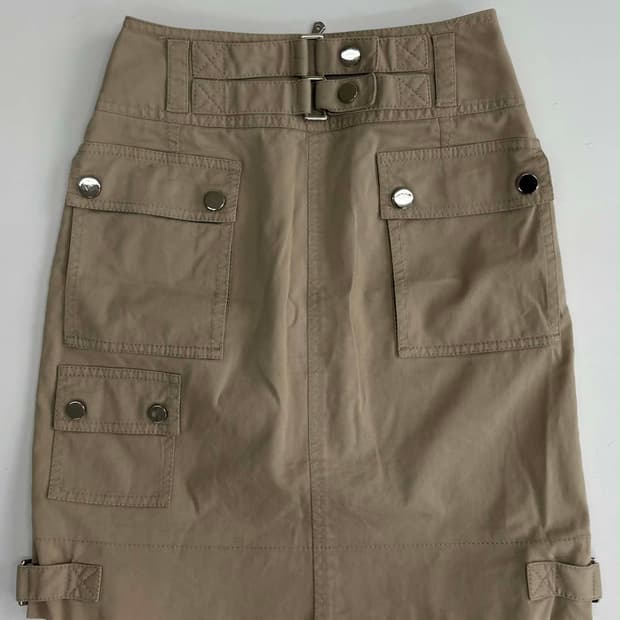 [44/55] 돌체앤가바나 00s 아카이브 y2k 유틸리티 카고 미니 스