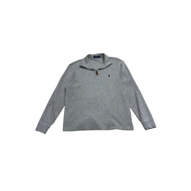 아디다스 마크곤잘레스 하프집 스웻셔츠 그레이