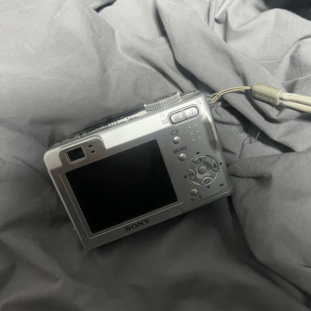 소니 사이버샷 dsc-w7 디지털카메라