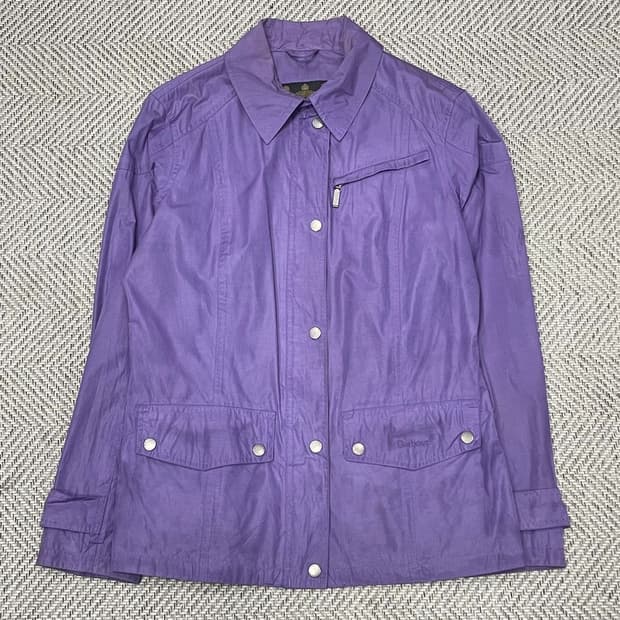 바버 로고 자수 자켓 v0459