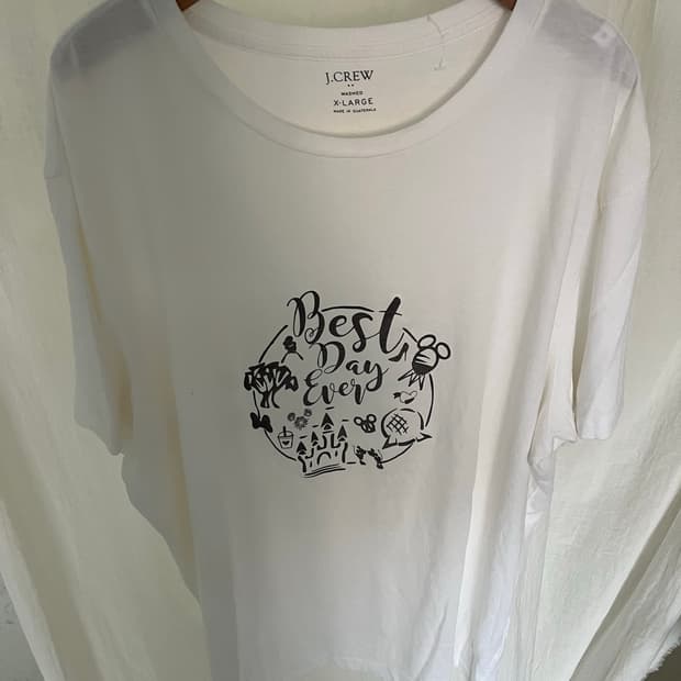 J.Crew 프린팅 티셔츠