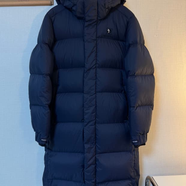 [M]블랙야크 나일론 구스다운 롱패딩