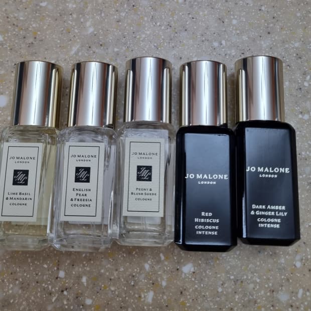 조말론 9ml 머르앤퉁카 히비스커스 피오니앤블러쉬 프리지아 향수