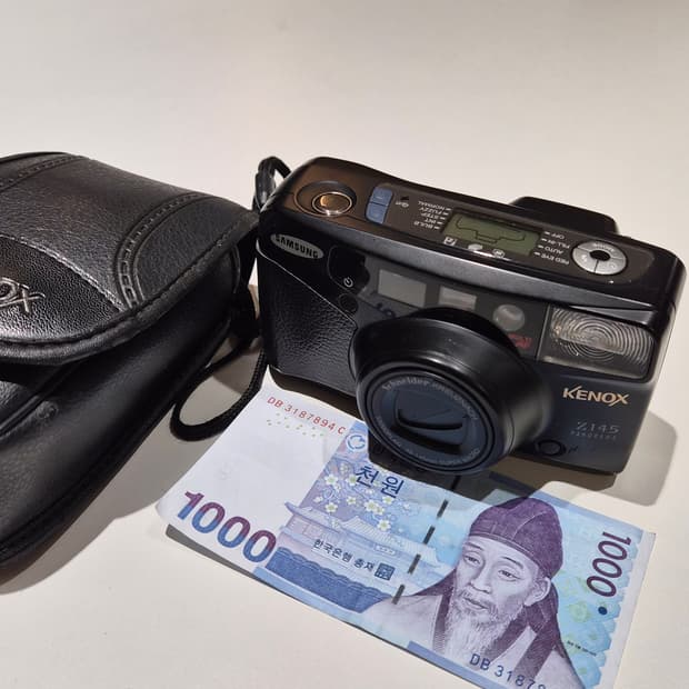 작례O 명기 롤라이x삼성 케녹스 z145 파노라마 필름카메라 빈티지 필카