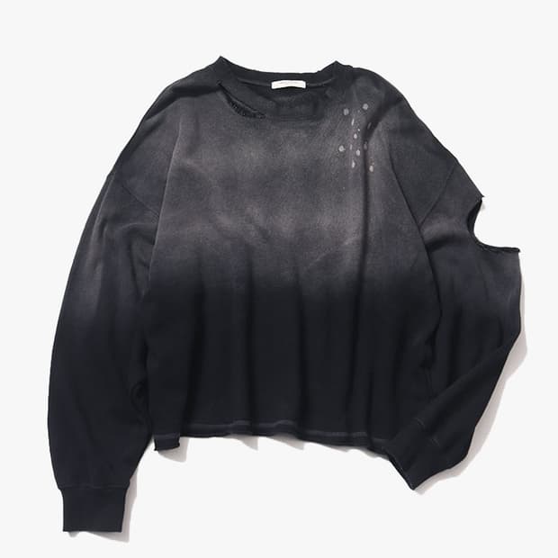 FREAK’S STORE - 25SS BLEACH CUTOUT SWEAT