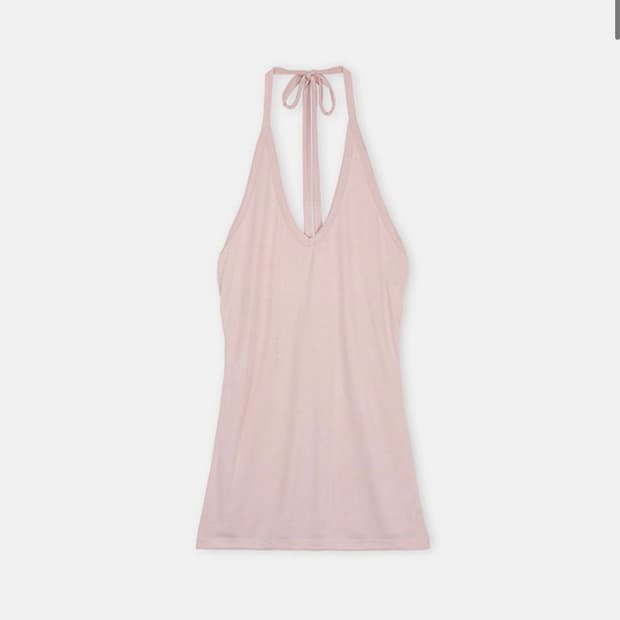 COLOCYNTH SILKY LINE HALTERNECK T-SHIRTS