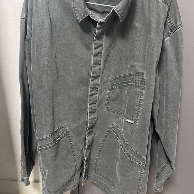 에스피오나지 91 Work Shirt Jacket Black