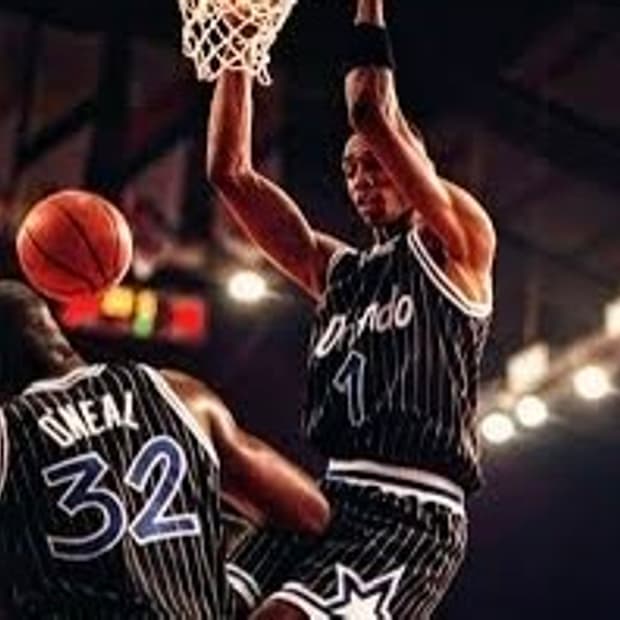 90s USA 챔피온 NBA 올랜도매직 하더웨이 농구유니폼 농구져지