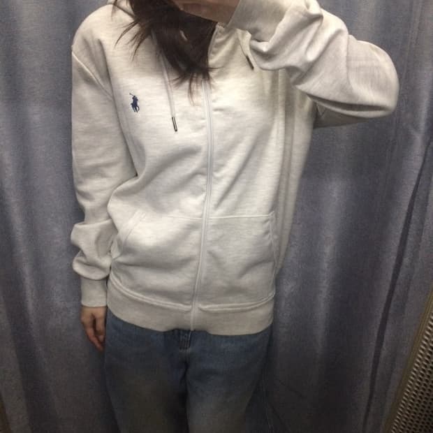 폴로 후드집업