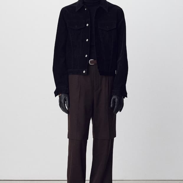 토니웩 벨벳 데님 트러커