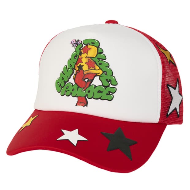 팔라스 Palace 마크 보디 트러커캡 레드 25FW