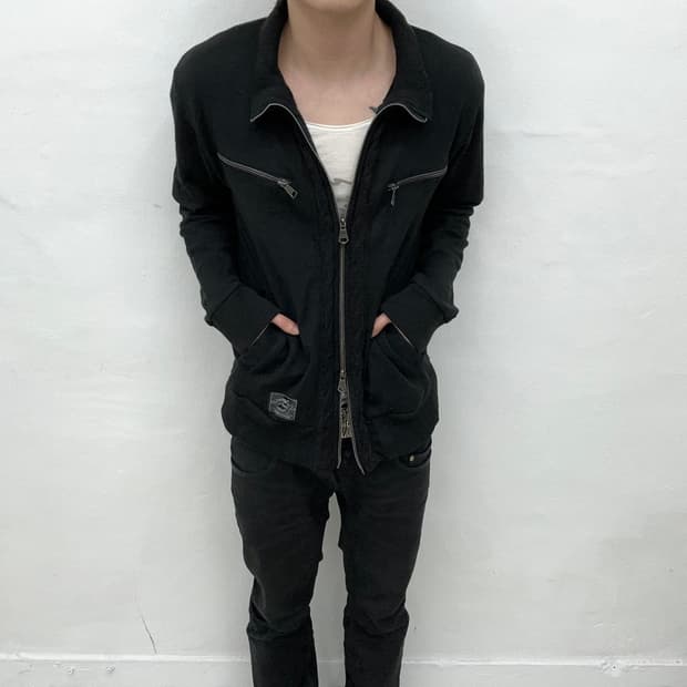 formal 2way zip jacket