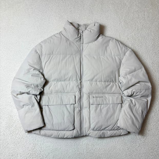 스노우 유틸리티 스탠드넥 헤비 구다운 패딩 PN6575   