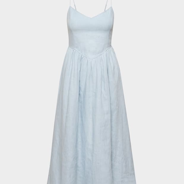 Aritzia 린넨 맥시 원피스