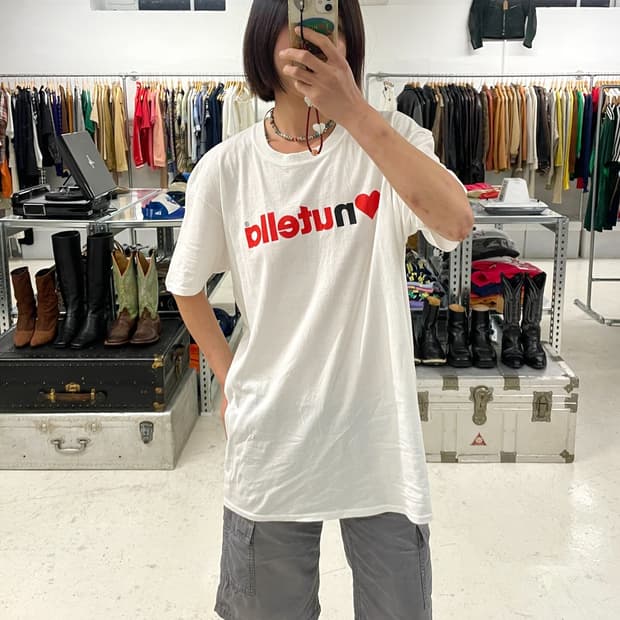 ♡NUTELLA t-shirt 누텔라 프로모 티셔츠
