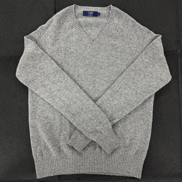 J.CREW 빈티지 100% LAMBS WOOL 니트