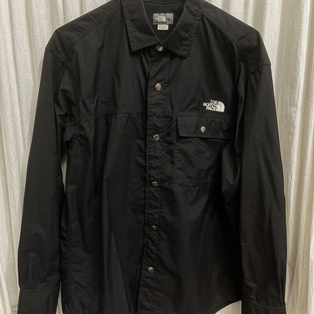 노스페이스 눕시 셔츠 (블랙)