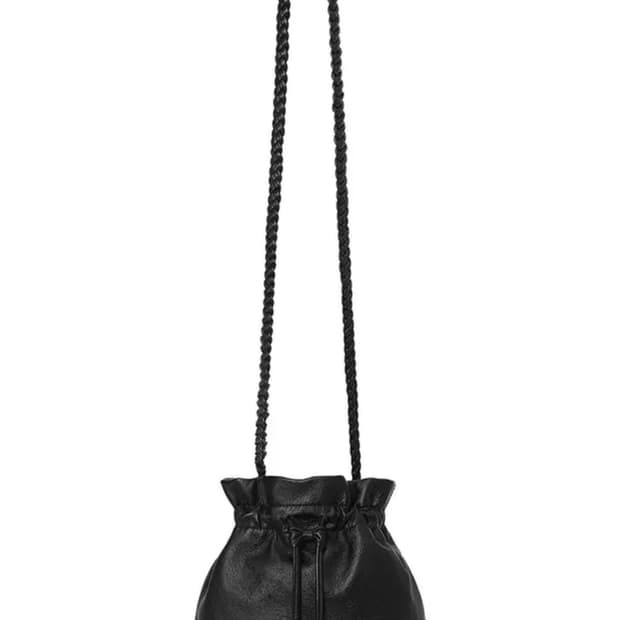 쓰리타임즈 braid ribbon bag