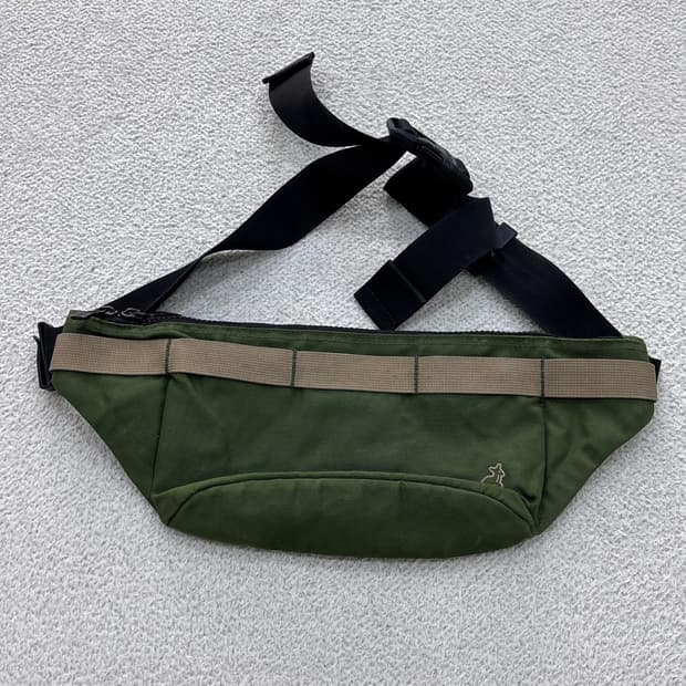 실측확인 캉골 레코드 슬링백 0408E2