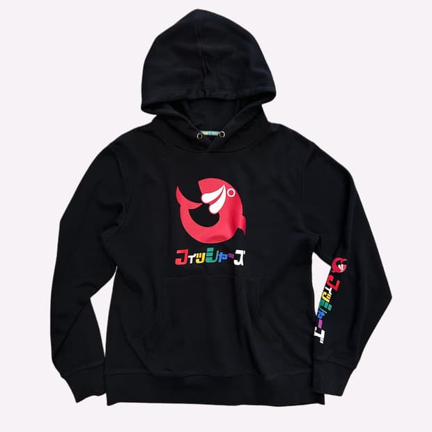 japanese fish hood t-shirt