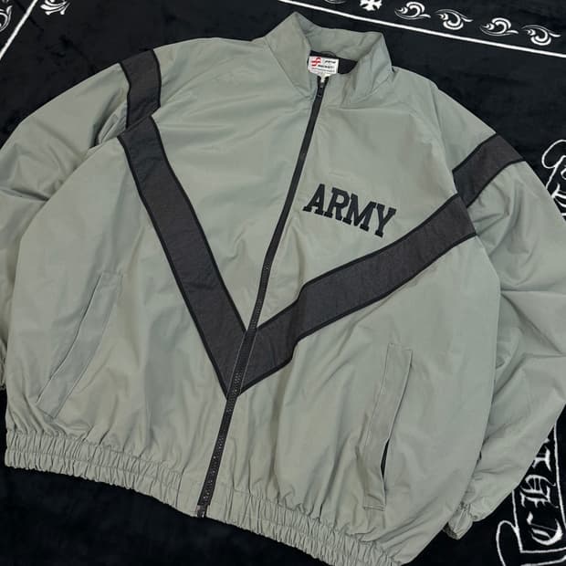 [U.S.A] U.S Army IPFU 1세대 바람막이 블루종자켓