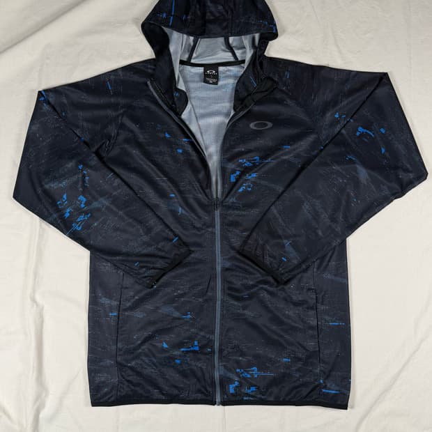오클리 바람막이 후드 집업 자켓