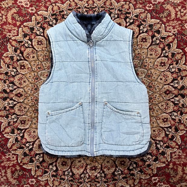 리버시블 조끼 패딩jp