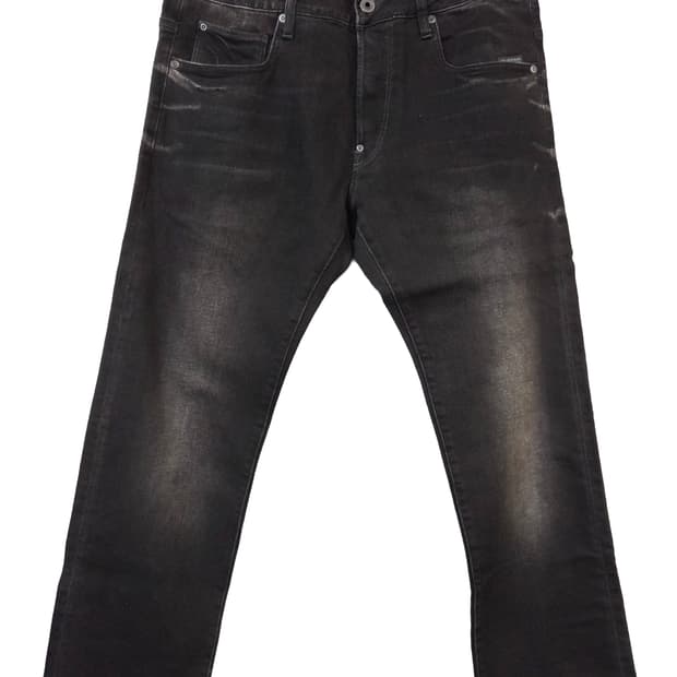 G-Star 블랙 데님 청바지(W33/L32)스판