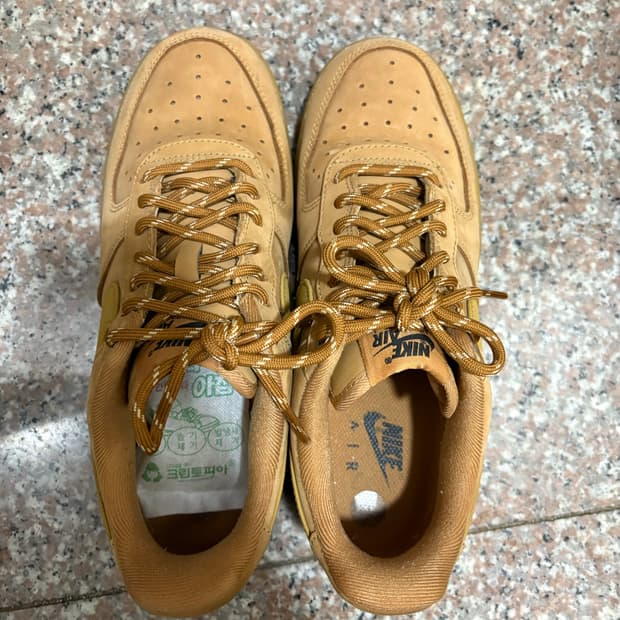 나이키 된장포스 에어포스1 07 WB Flax
