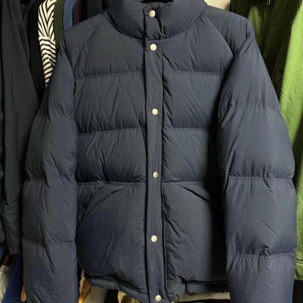 홀리선 사우스파크 덕다운 패딩 네이비 L