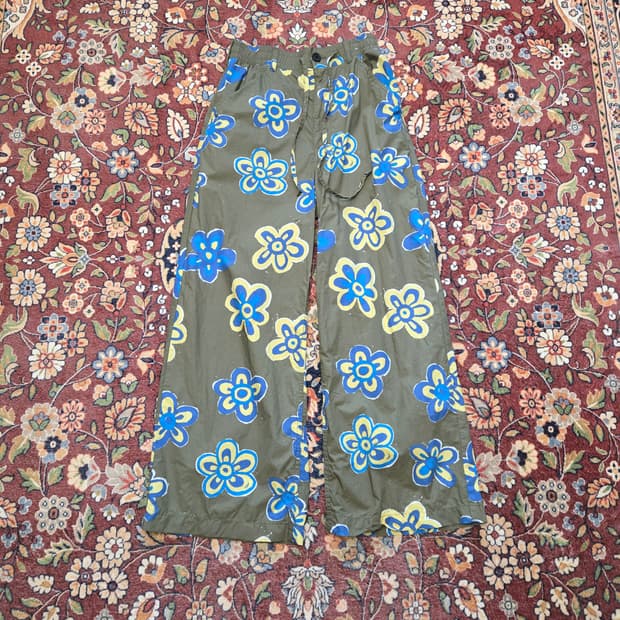 [S] 유니클로 x 마르니(MARNI) 플라워 패턴 와이드 팬츠