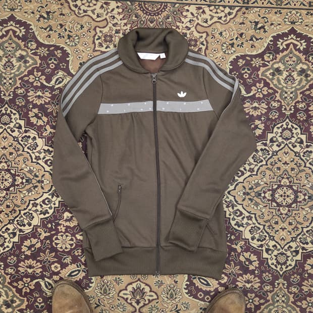 아디다스 파이어버드 브라운 져지 85