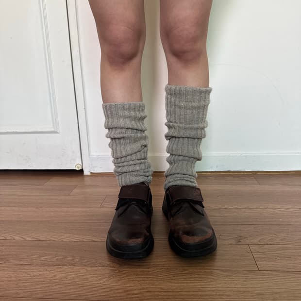 Prada 1999aw Squre Toe Leather Shoes