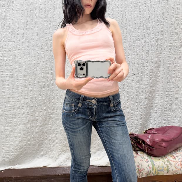Rose Petal Lace Tank