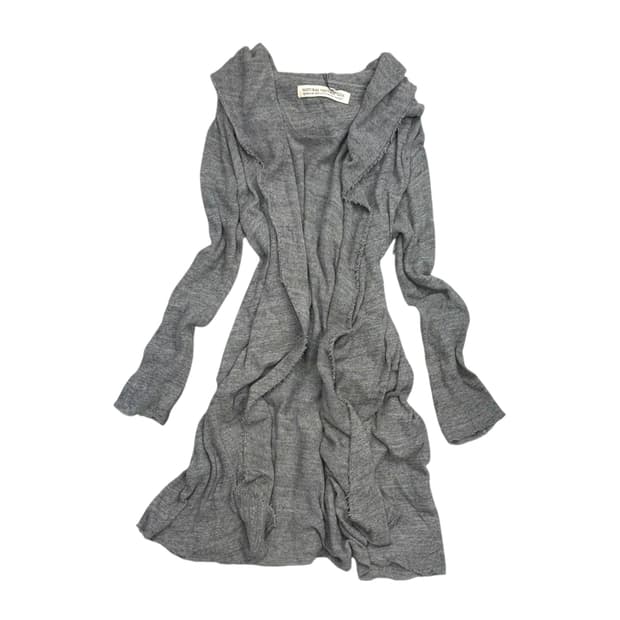 G.O.A grunge gray cardigan