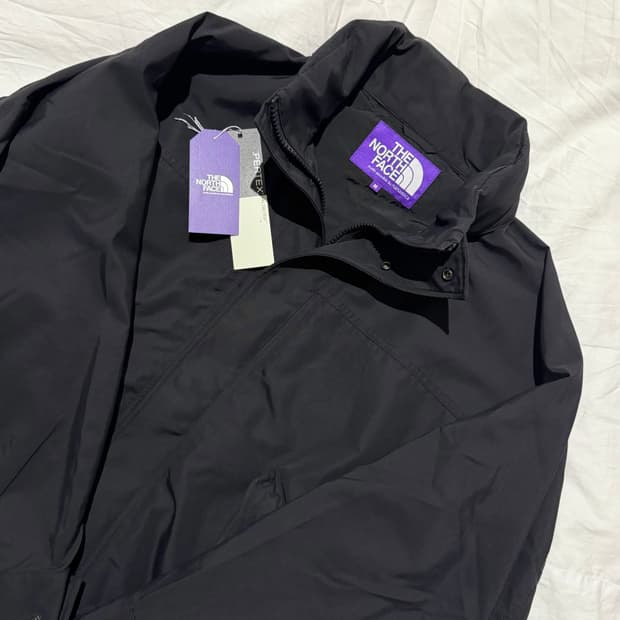 [M] 노스페이스 퍼플라벨 나나미카 퍼텍스 plas 필드자켓 블랙
