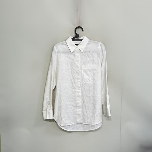 코스 COS 여성 린넨 셔츠 32 화이트