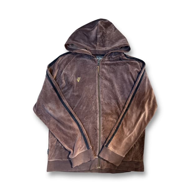 Think Pink 요세미티 벨루어 이태리 빈티지 후드집업 XL