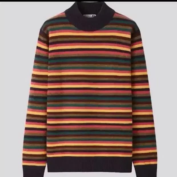 유니클로jw앤더슨 무지개떡니트(xl)