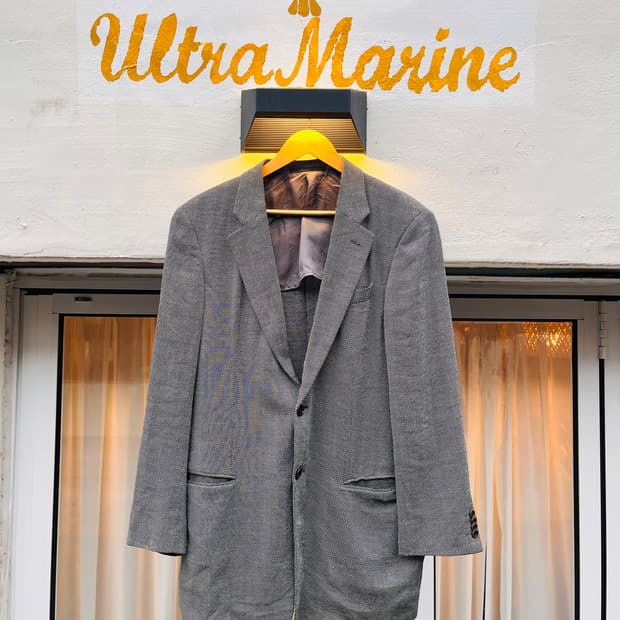 아르마니 꼴레지오니 울 린넨 블레이저 (이탈리아제)