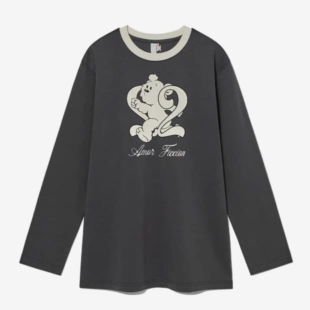 KIJUN S2 Bear Long Sleeve T-Shirt UNISEX