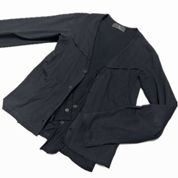 Yohji Yamamoto 요지아먀모토 단추 디테일 가디건
