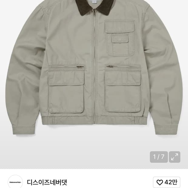 디스이즈네버댓 필드자켓