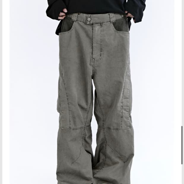 [4] boarder pants - beige
